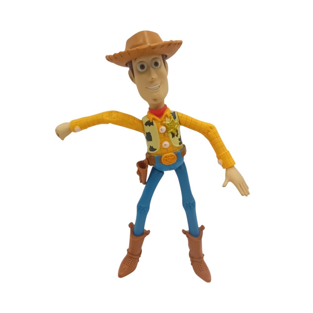 Mattel Disney Pixar Toy Story Woody Cowboy Spinning Arm Action Figure Kids Toy